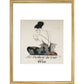 Le Bonheur du Jour print in gold frame