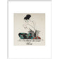 Le Bonheur du Jour print in white frame