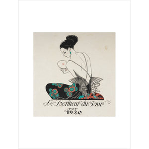 Le Bonheur du Jour print unframed