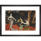 Le Gout des Laques print in black frame