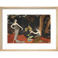 Le Gout des Laques print in natural frame