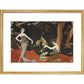 Le Gout des Laques print gold frame