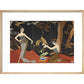 Le Gout des Laques print in natural frame