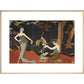 Le Gout des Laques print in natural frame