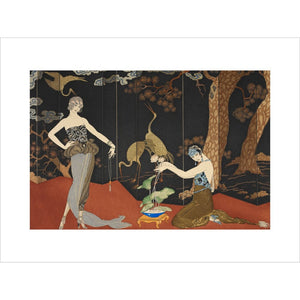 Le Gout des Laques print unframed