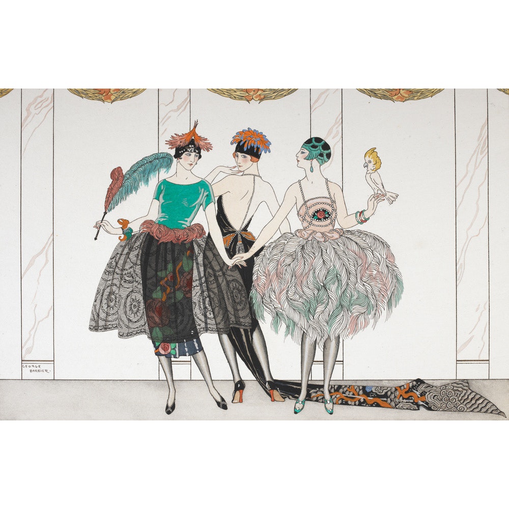 Les Belles Sauvagettes print