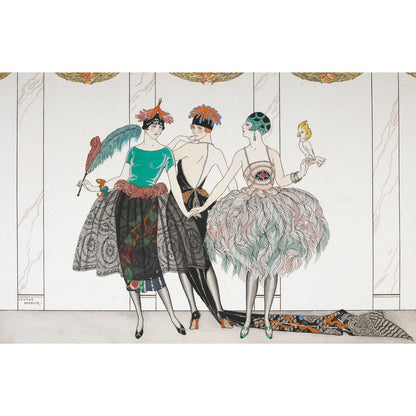Les Belles Sauvagettes print