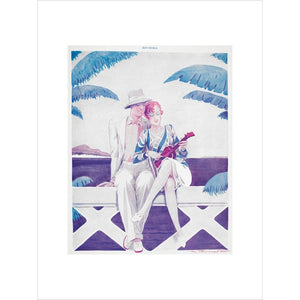 Riviera print unframed