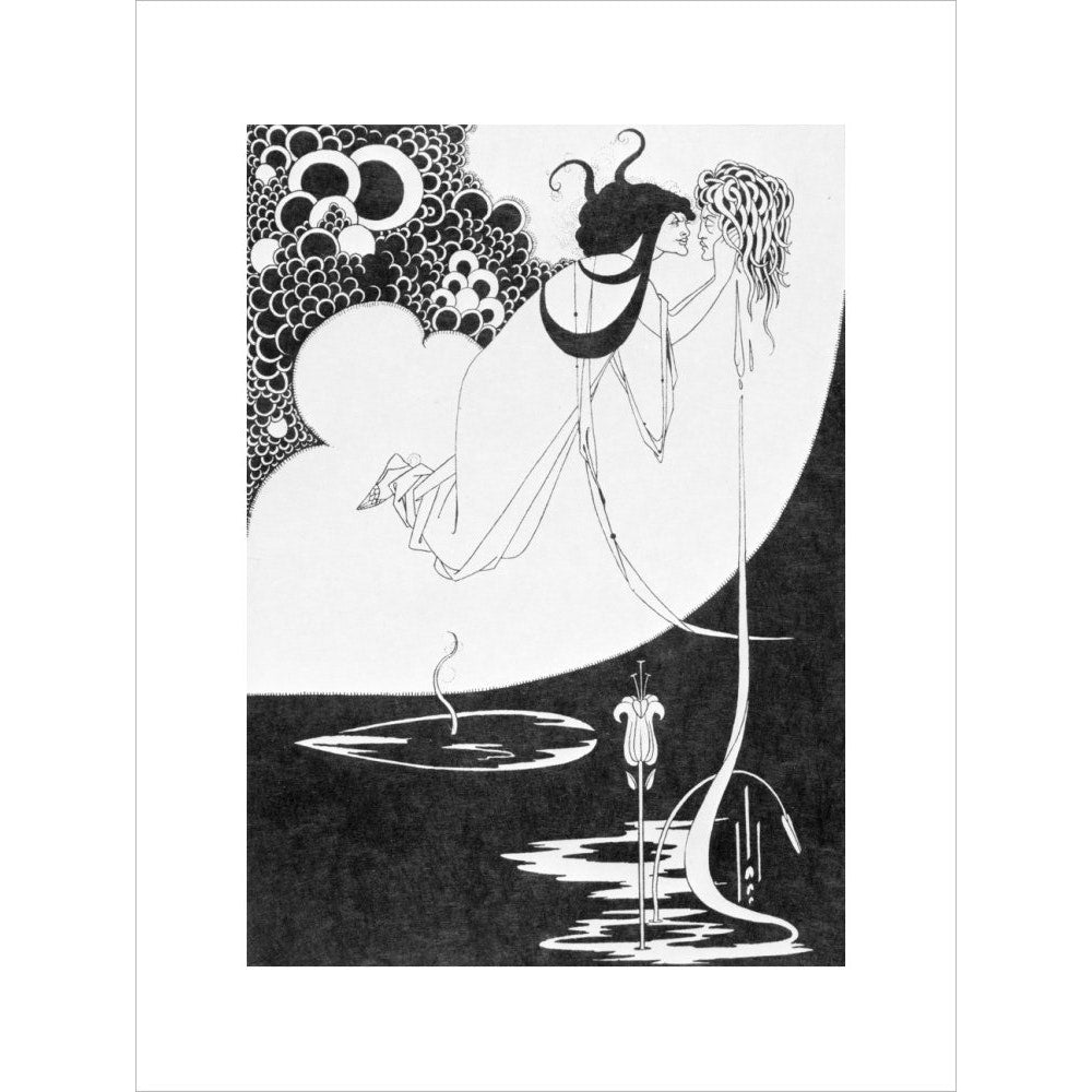 Salome and John the Baptist print unframed