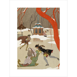 Skating print unframed