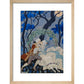 The Look of Love print in natural frame