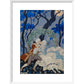 The Look of Love print in white frame