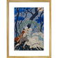 The Look of Love print in gold frame