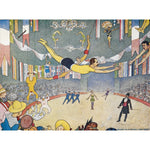 Trapeze Artists Leap through Space print