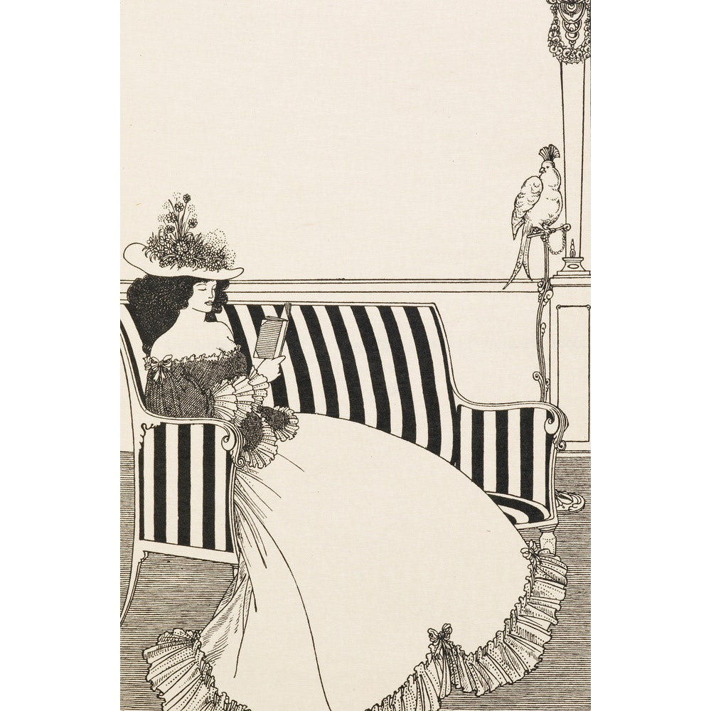 Woman Reading print