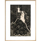 Christmas Card print in natural frame