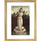 Strand Theatre print in gold frame