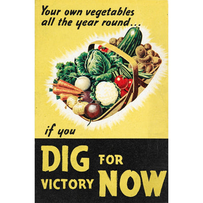 Dig for Victory Now print