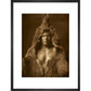 Bear's Belly - Arikara print in black frame
