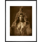 Bear's Belly - Arikara print in black frame