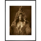 Bear's Belly - Arikara print in black frame