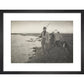 Coming Home from the Marshes print in black frame