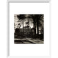 Howarth Parsonage print in white frame