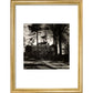 Howarth Parsonage print in gold frame
