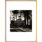 Howarth Parsonage print in natural frame