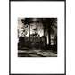 Howarth Parsonage print in black frame