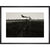 Leaping Lurcher print in black frame