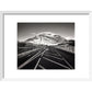 Meall Mor print in white frame