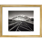 Meall Mor print in gold frame
