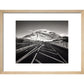 Meall Mor print in natural frame