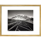 Meall Mor print in gold frame