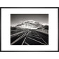Meall Mor print in black frame