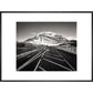 Meall Mor print in black frame