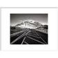 Meall Mor print in white frame