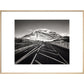Meall Mor print in natural frame