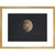 Photograph of the Moon print in gold frame