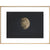 Photograph of the Moon print in natural frame