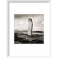 Single Stone, Ring of Broga print in white frame