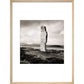 Single Stone, Ring of Broga print in natural frame