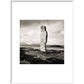 Single Stone, Ring of Broga print in white frame