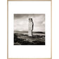 Single Stone, Ring of Broga print in natural frame
