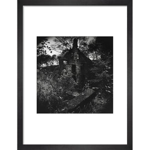 Staups Mill print in black frame