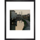 Sunset, Baildon Bridge print in black frame