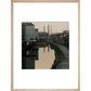 Sunset, Baildon Bridge print in natural frame