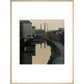 Sunset, Baildon Bridge print in natural frame