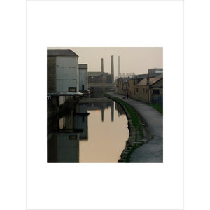 Sunset, Baildon Bridge print unframed